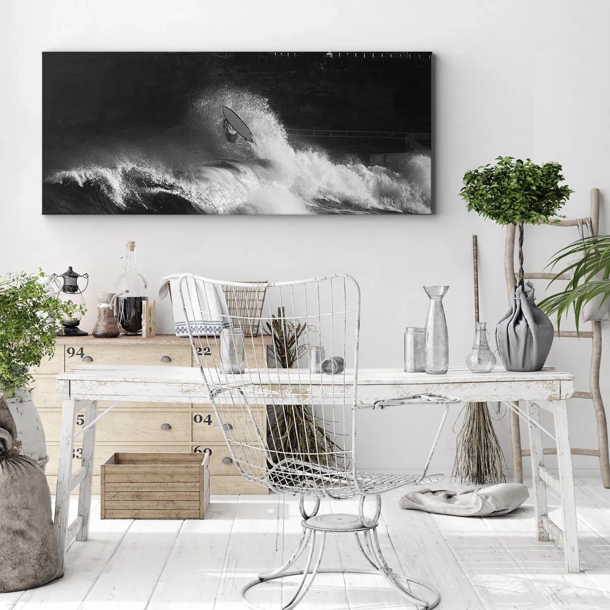 Canvastavla - Bild på duk - Utmaning accepterad! - 160x50 cm