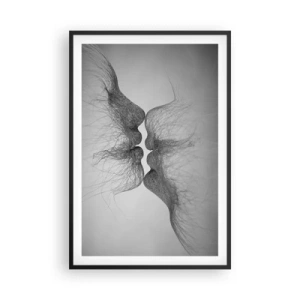 Affisch i svart ram - Vindens kyss - 61x91 cm