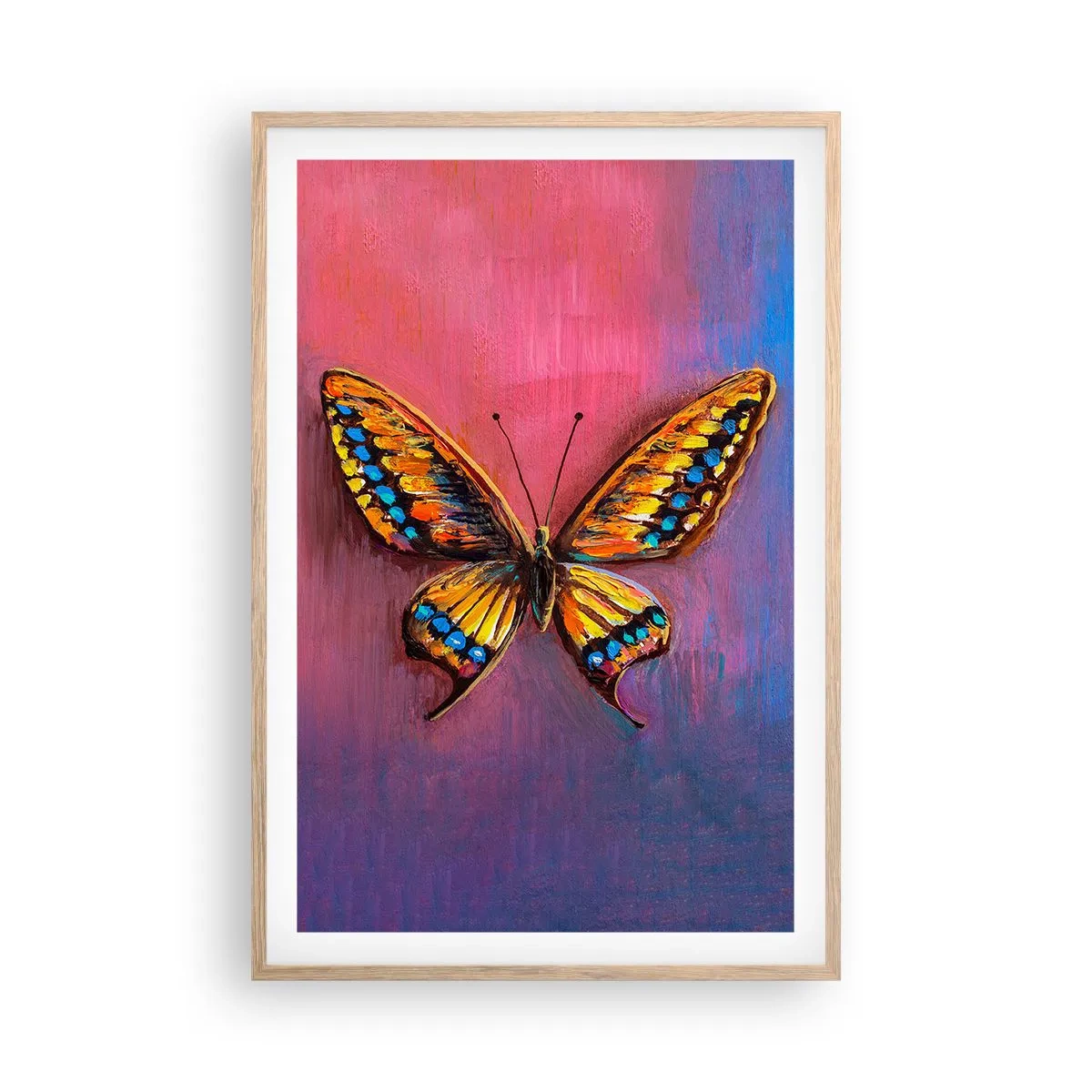 Affisch i ram av ljusek - Naturens klenoder - 61x91 cm