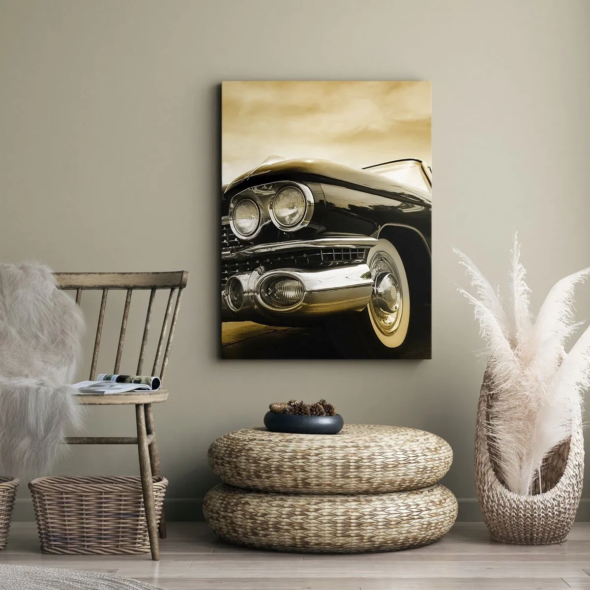 Canvastavla - Bild på duk - Klassiken blir aldrig gammal - 45x80 cm