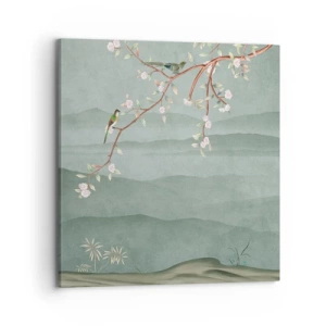 Canvastavla - Bild på duk - Vår, ah, det är du - 70x70 cm