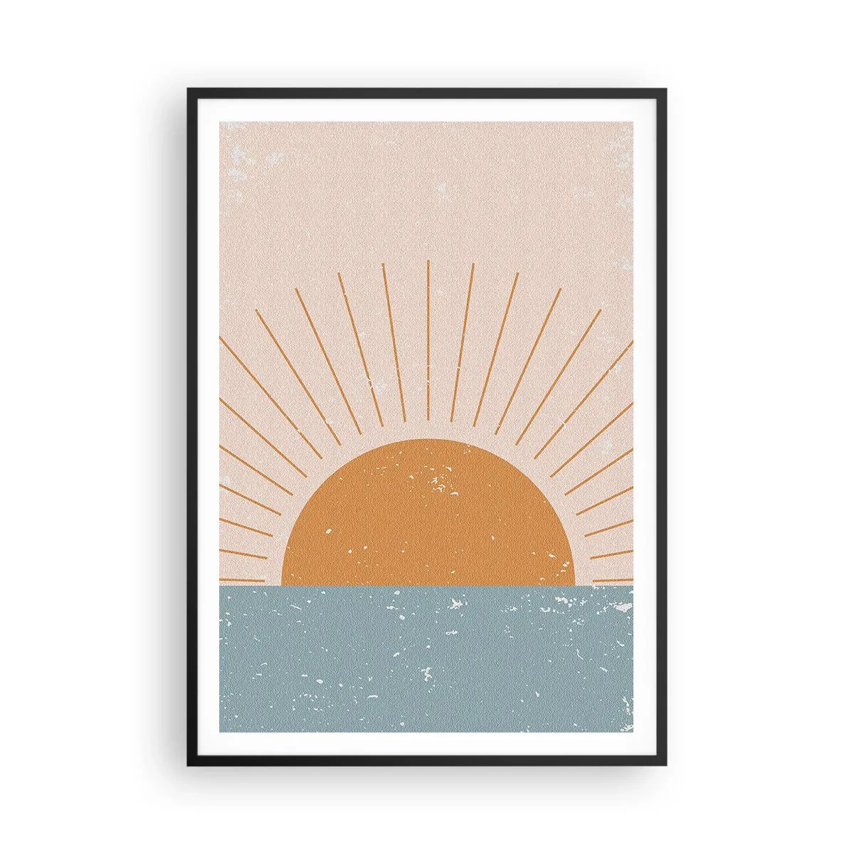 Affisch i svart ram - Vardagens under - 70x100 cm