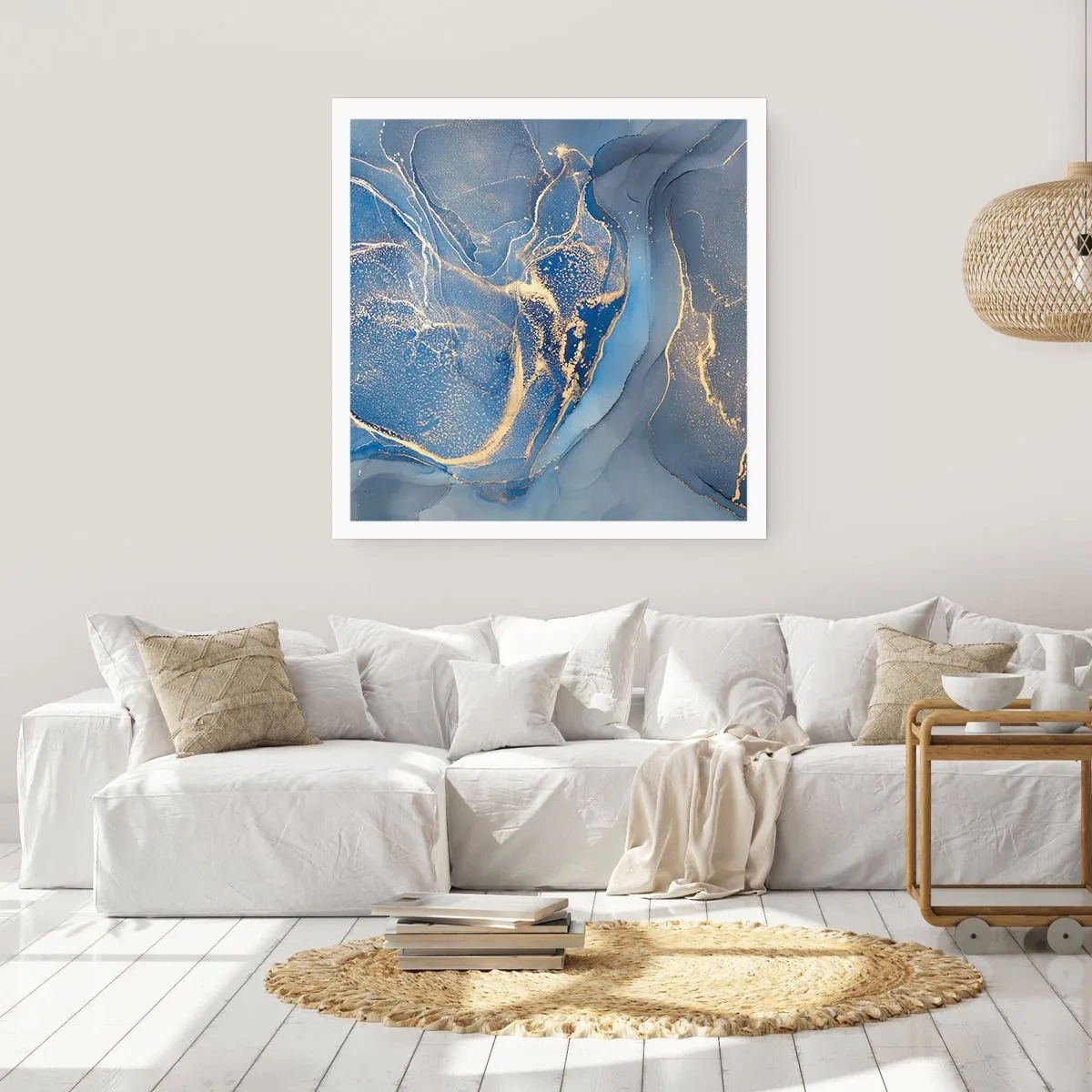 Affisch - Gulddamm - 50x50 cm