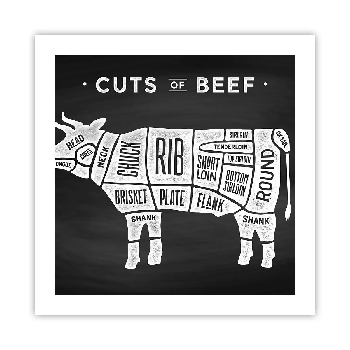 Affisch - Styckarens ABC - 50x50 cm