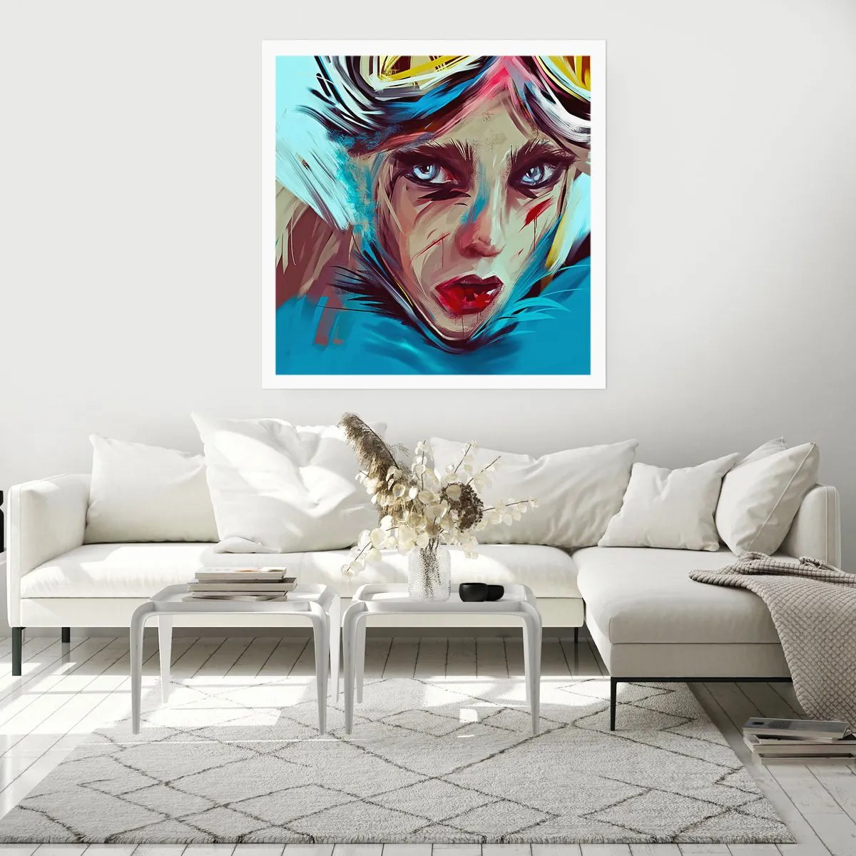 Affisch - Vägkämpe - 60x60 cm