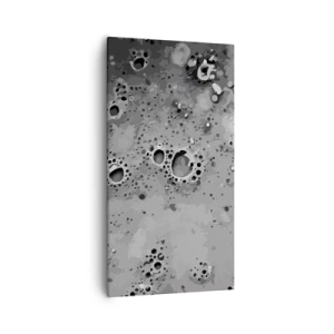 Canvastavla - Bild på duk - Som månlandskap - 55x100 cm