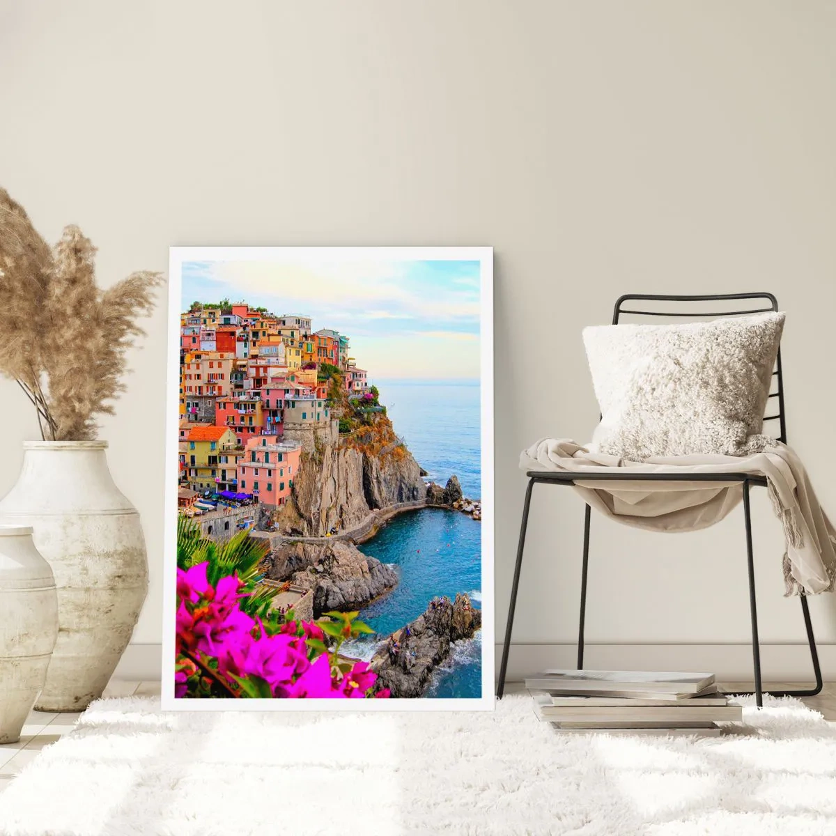Affisch - Skrattande stad - 70x100 cm