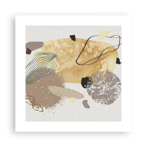 Affisch - Olika former - 40x40 cm