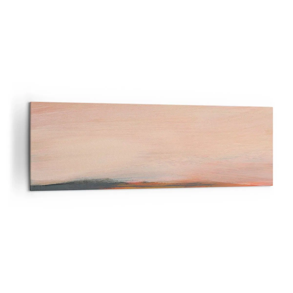 Canvastavla - Bild på duk - I rosa - 160x50 cm