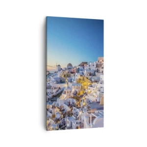 Canvastavla - Bild på duk - Grekhetens essäns - 45x80 cm