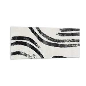 Glastavla - Bild på glas - Halvstoppad - 100x40 cm