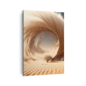 Canvastavla - Bild på duk - Öppen portal - 70x100 cm