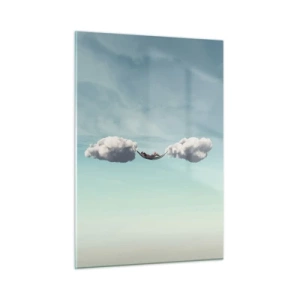 Glastavla - Bild på glas - Stundens salighet - 50x70 cm