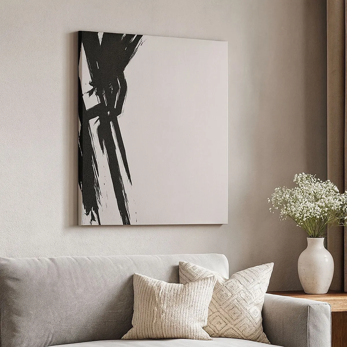 Canvastavla - Bild på duk - En ostoppbar rörelse - 30x30 cm