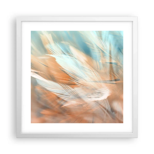 Affisch i vit ram - I mildhetens land - 40x40 cm