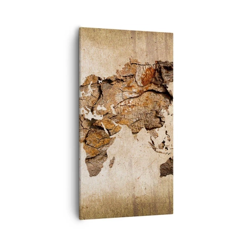 Canvastavla - Bild på duk - Världsupptäckt - 55x100 cm