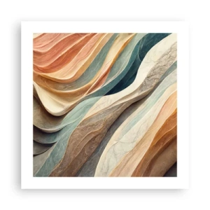 Affisch - Ögonblick före förändring - 50x50 cm