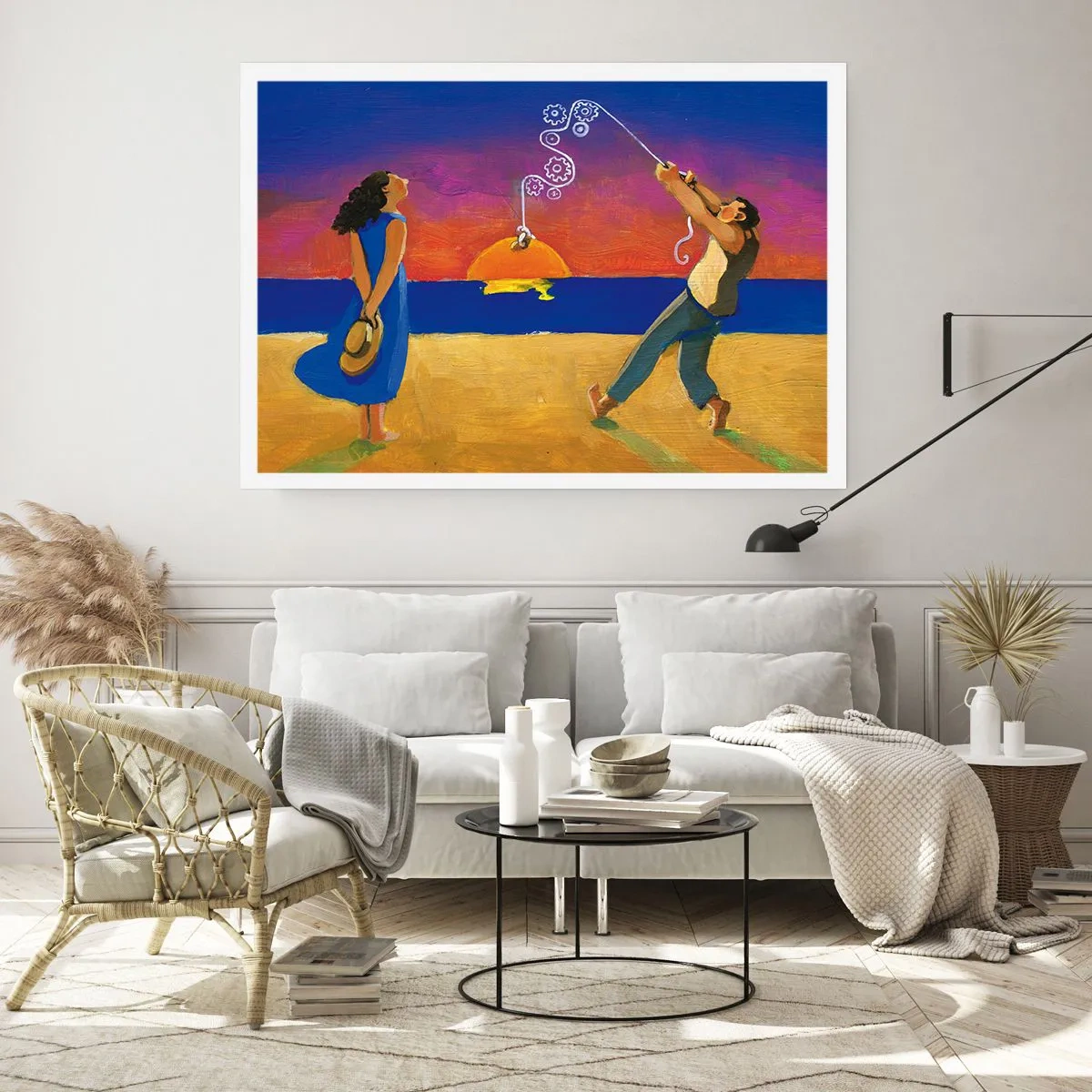 Affisch - Mer än en stjärna från himlen - 70x50 cm