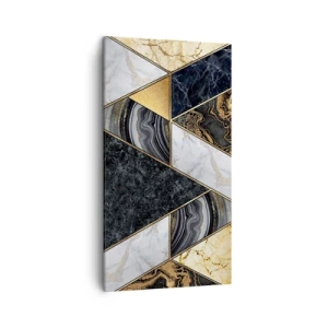 Canvastavla - Bild på duk - Sten vid sten - 45x80 cm