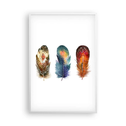 Affisch i vit ram - Ritualer, seder, hemligheter - 61x91 cm