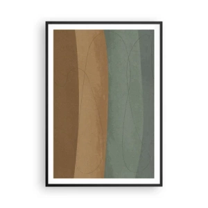 Affisch i svart ram - Horisontell komposition - 70x100 cm