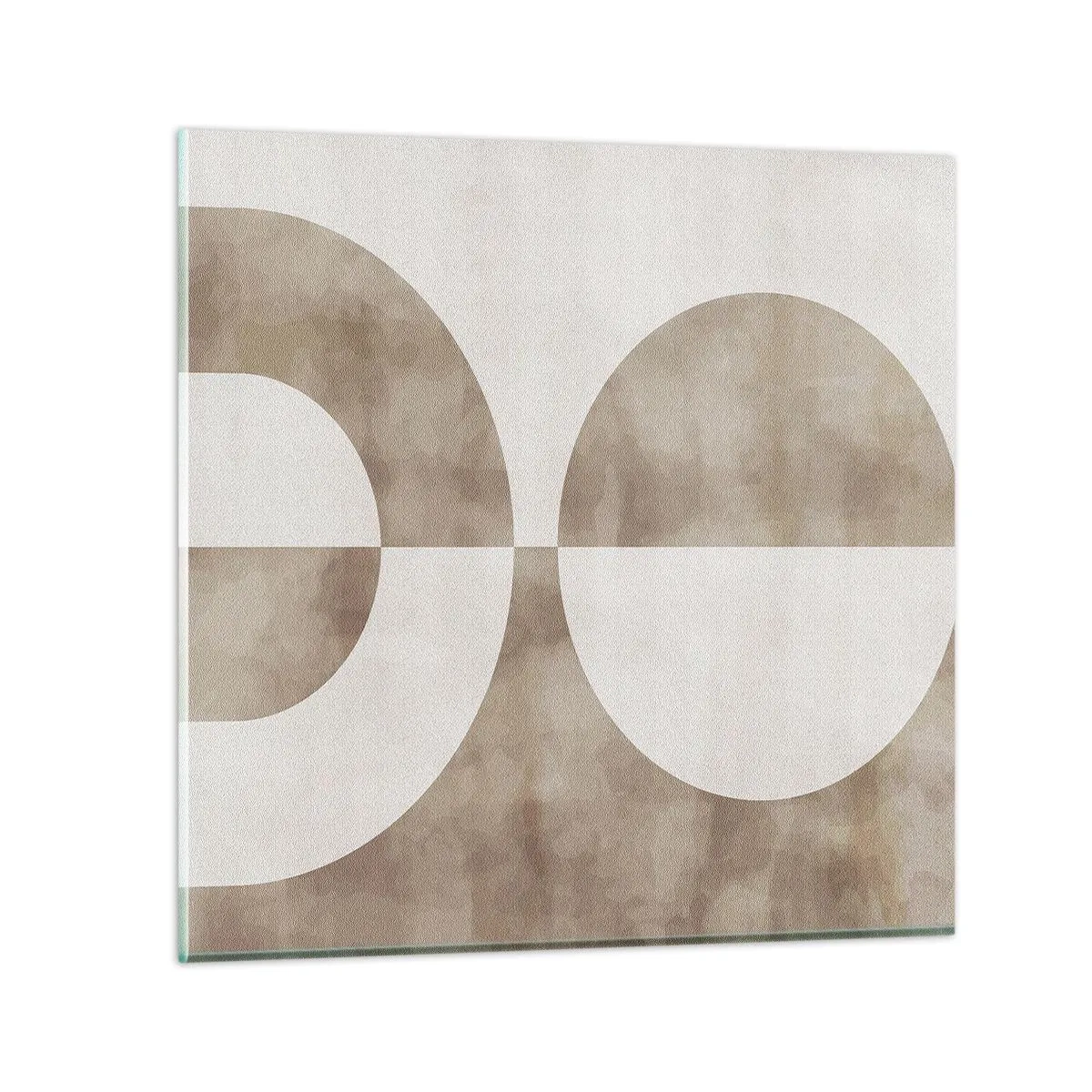 Glastavla - Bild på glas - Likheter och skillnader - 50x50 cm