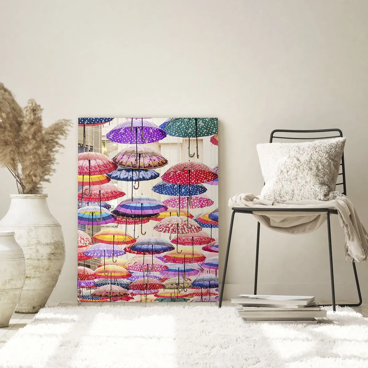 Glastavla - Bild på glas - Stadsäng - 50x70 cm