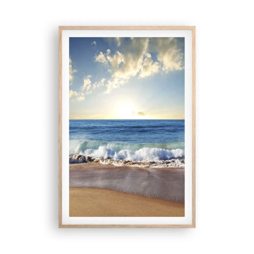 Affisch i ram av ljusek - Rörlighet och orörlighet samtidigt - 61x91 cm