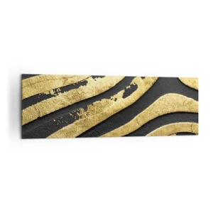 Canvastavla - Bild på duk - Allt flyter - 160x50 cm