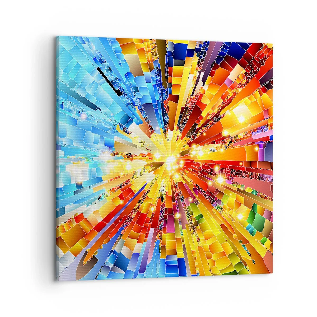 Canvastavla - Bild på duk - In medias res - 50x50 cm