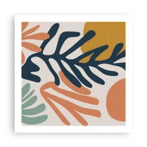 Affisch - Korallhav - 60x60 cm