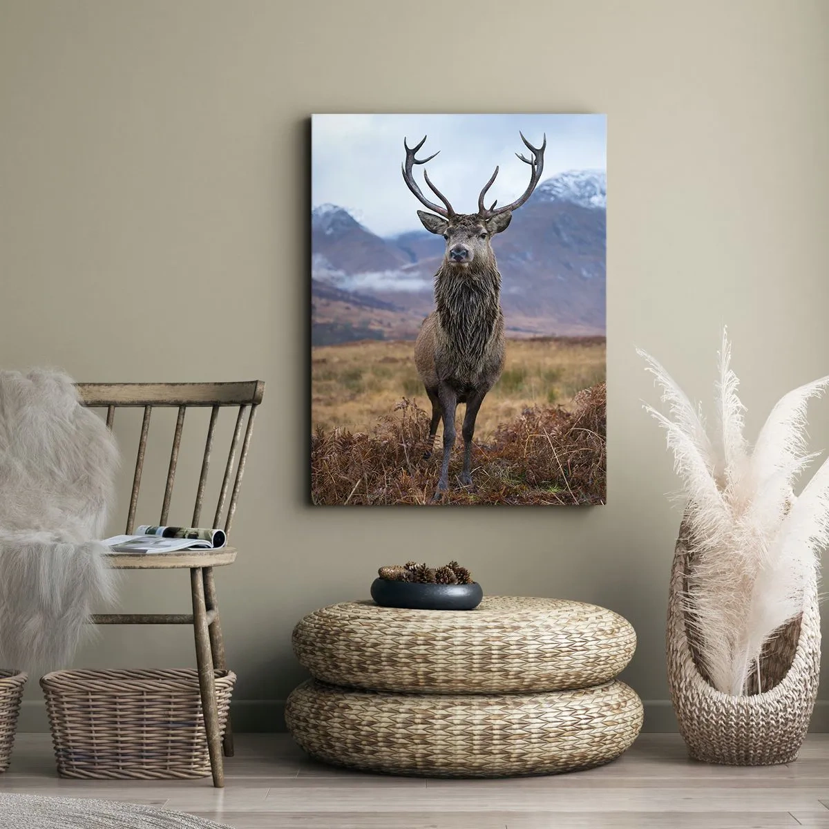 Canvastavla - Bild på duk - På egen mark - 50x70 cm