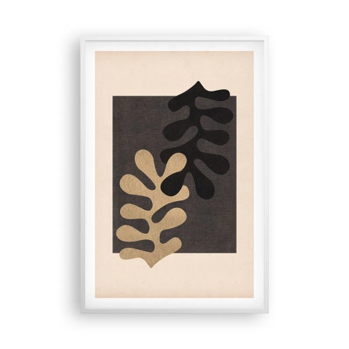 Affisch i vit ram - Brist och komplettering - 61x91 cm