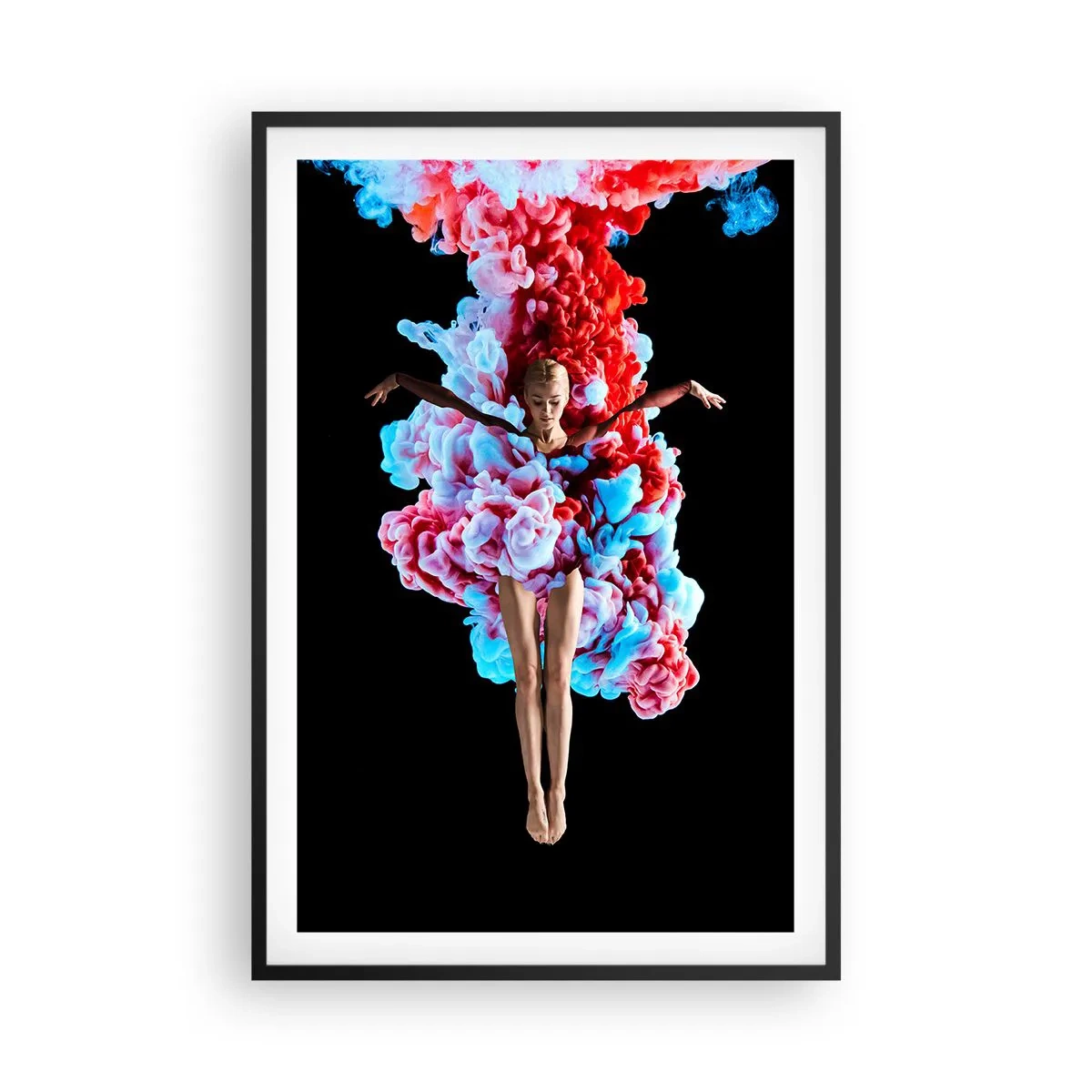 Affisch i svart ram - Fullt blommande - 61x91 cm