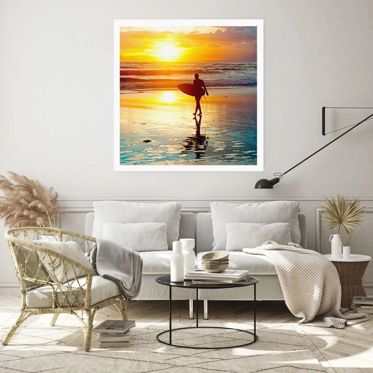 Affisch - Kämpes återkomst - 30x30 cm