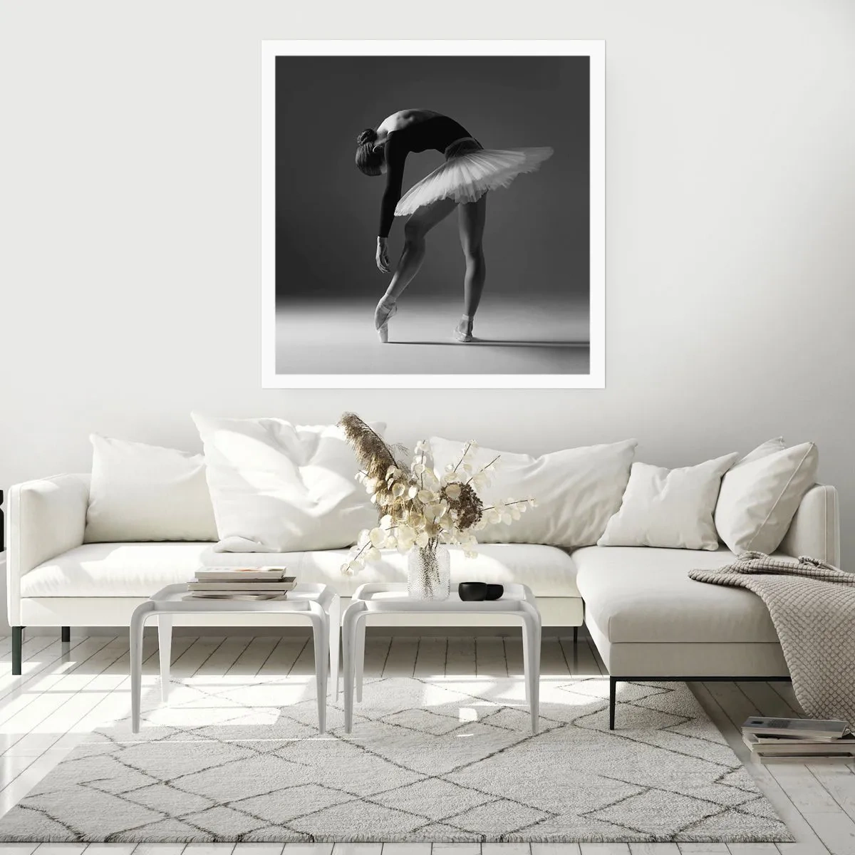 Affisch - Bella ballerina - 30x30 cm