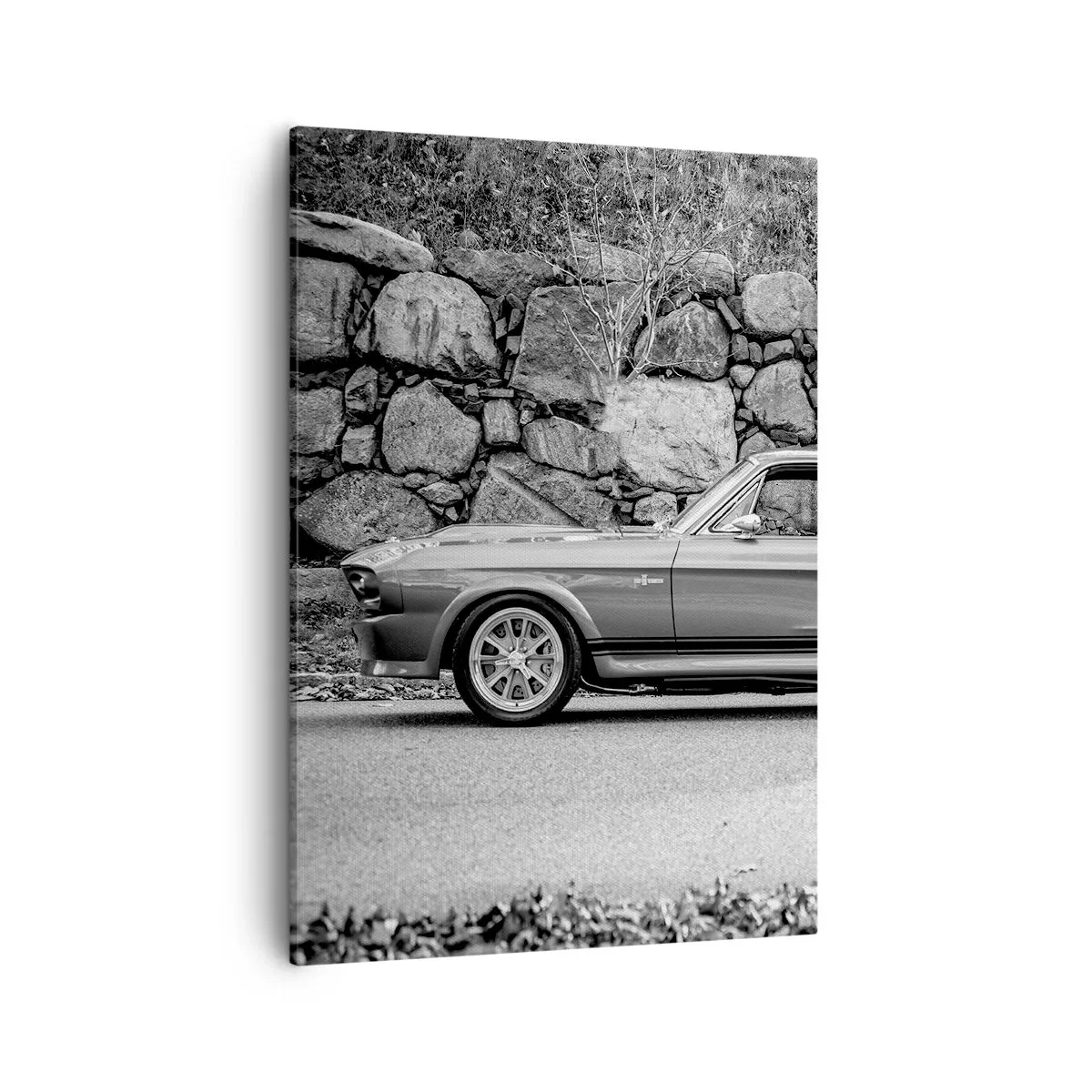 Canvastavla - Bild på duk - Legend från 60-talet - 50x70 cm