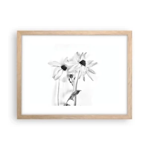 Affisch i ram av ljusek - Ingen vill vara ensam - 40x30 cm