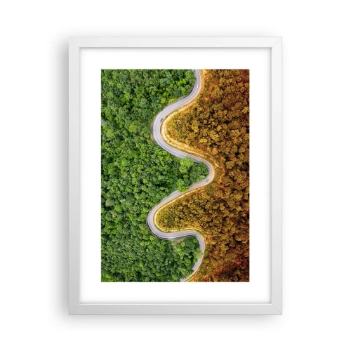 Affisch i vit ram - Gränser och genombrott - 30x40 cm