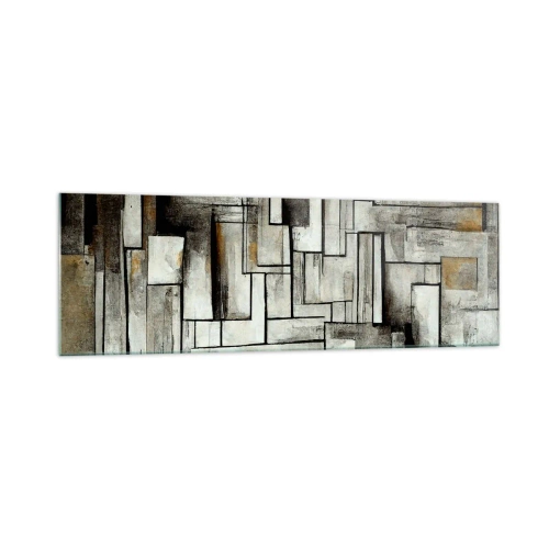 Glastavla - Bild på glas - Kraften i enkelhet - 160x50 cm