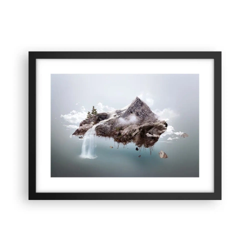 Affisch i svart ram - Med surrealistens öga - 40x30 cm