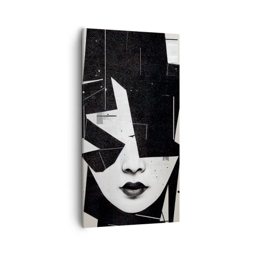 Canvastavla - Bild på duk - Djupt dold - 55x100 cm