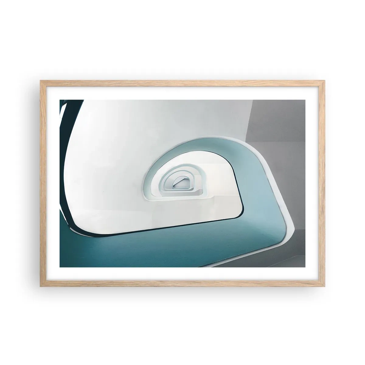 Affisch i ram av ljusek - Till det blåas botten - 70x50 cm