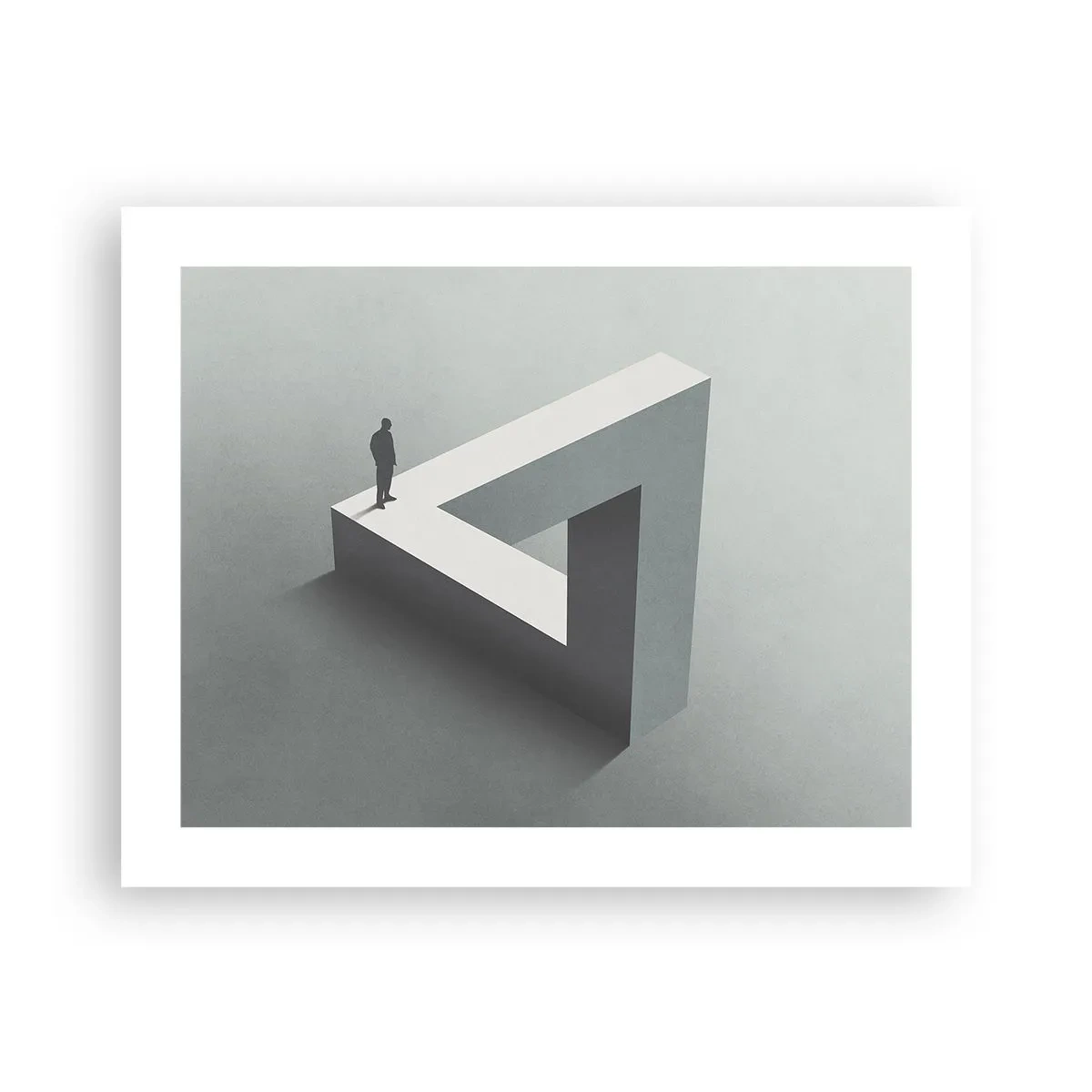 Affisch - Och ändå möjligt - 50x40 cm