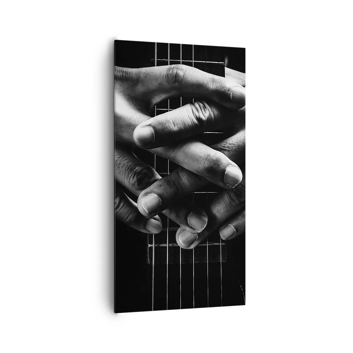 Canvastavla - Bild på duk - Artistens bön - 65x120 cm