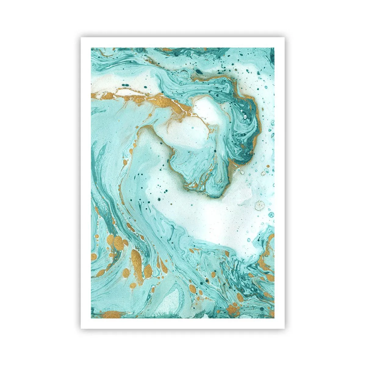 Affisch - Under stora vågen från Edo-tiden - 70x100 cm