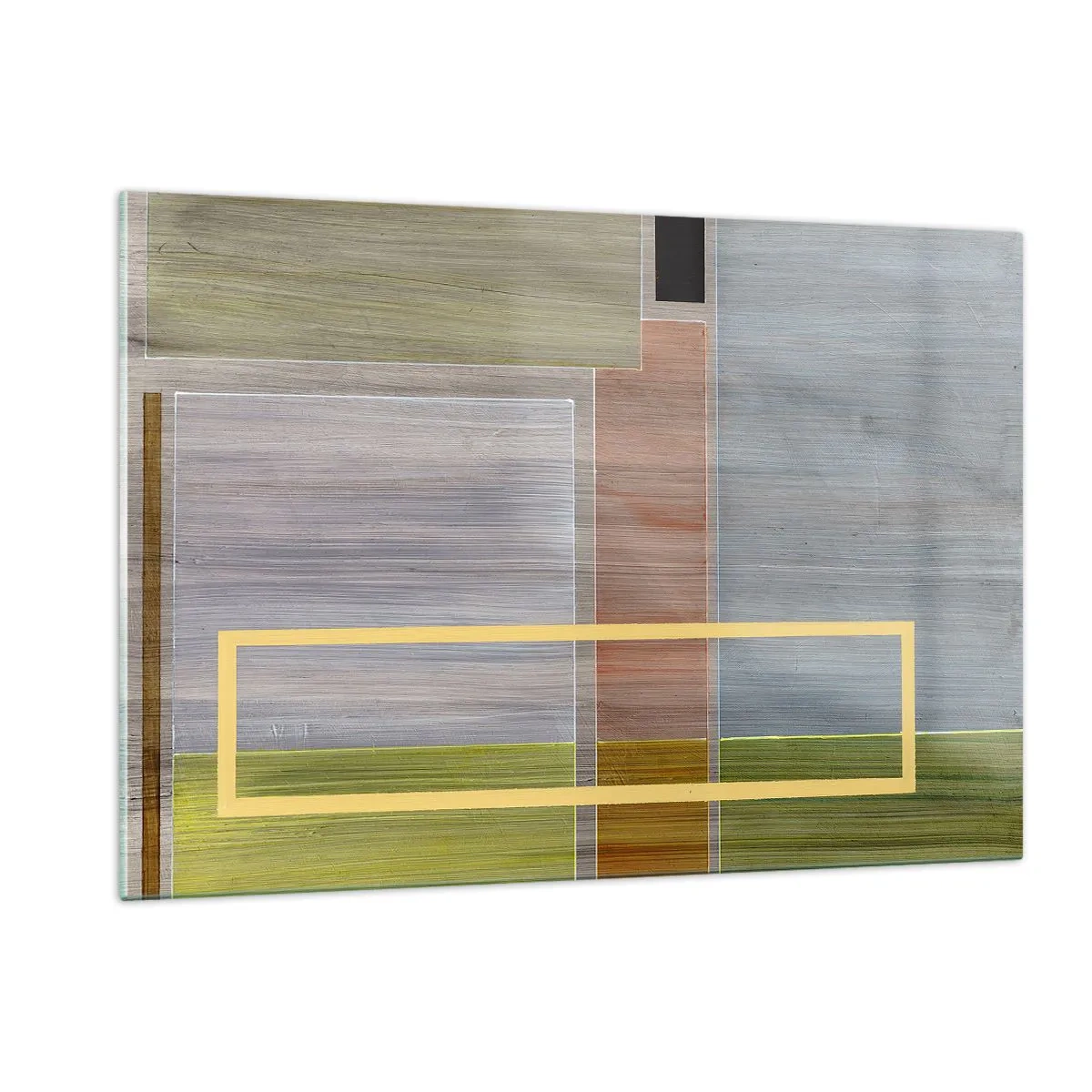 Glastavla - Bild på glas - Rakt och lugnt - 120x80 cm