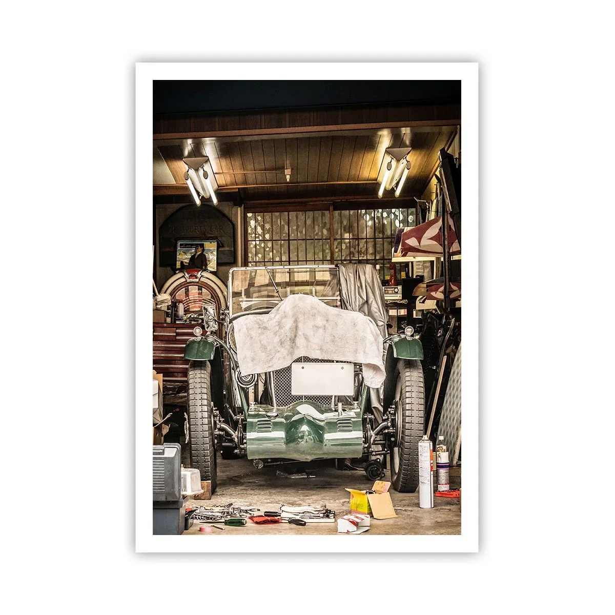 Affisch - Tillbaka till det förflutna - 70x100 cm