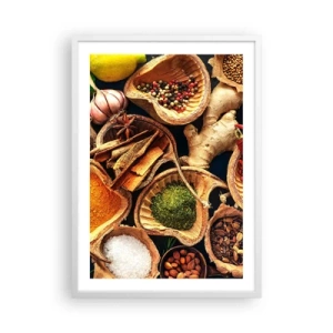 Affisch i vit ram - Ta vad du vill - 50x70 cm