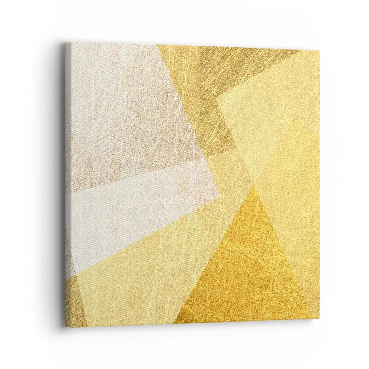 Canvastavla - Bild på duk - Geometriskt väder - 30x30 cm